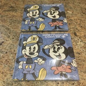 2 Disney Cruise Photo Autograph Books